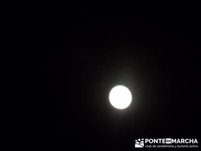 Senderismo a la luz de la luna - Cascada de San Mamés; lugares de montaña